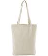 W691 Westford Mill EarthAware® Organic Twill Tote Bag Natural colour image